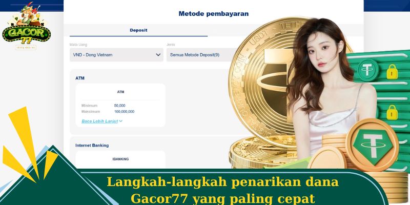 Gacor77 - Reputasi Global, Kualitas Layanan Standar Eropa 4 Langkah-langkah penarikan dana Gacor77 yang paling cepat